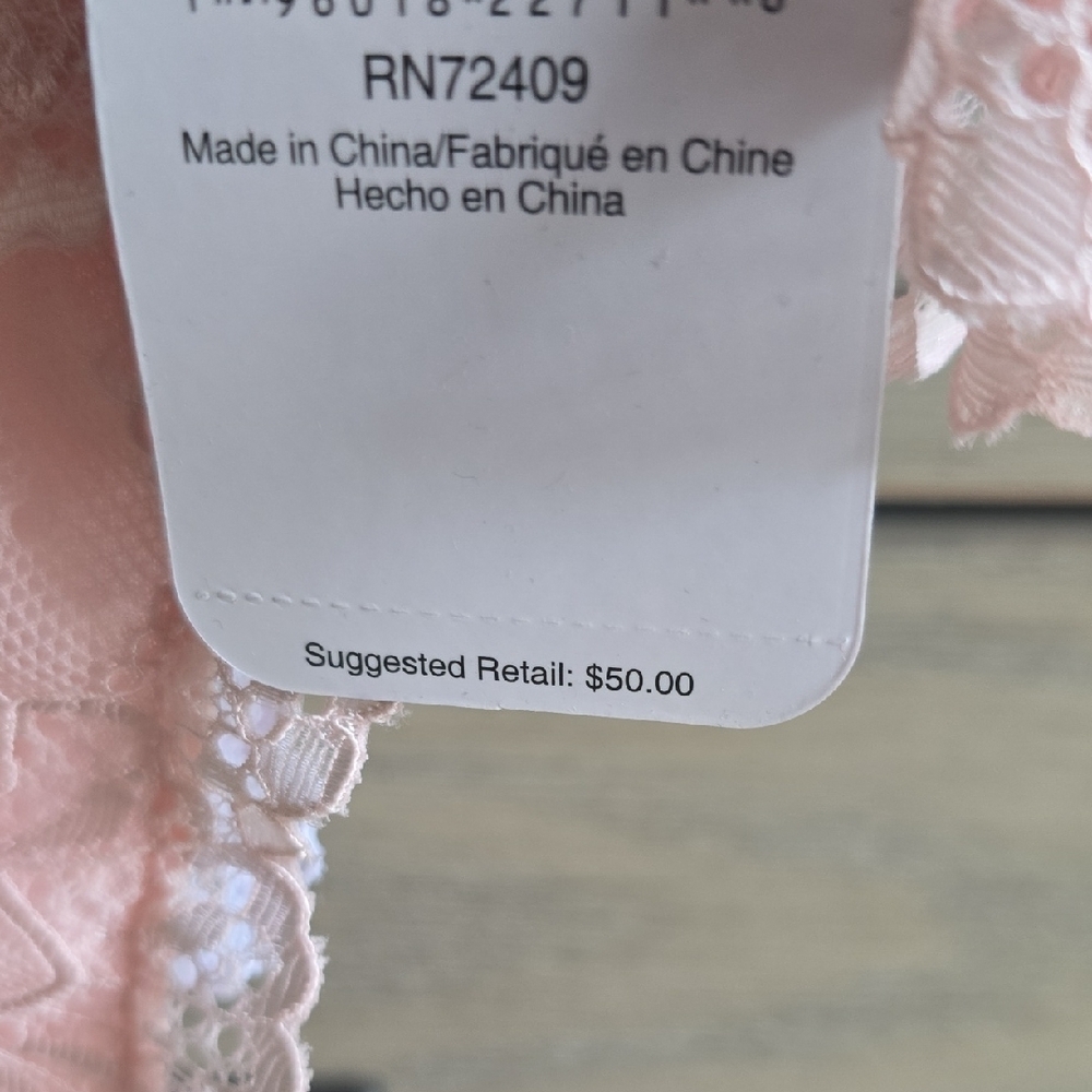 Rene Rofe Women's Lace Thong Collection - Peach, Mint, White, Mocha 💜 - Picture 13 of 13